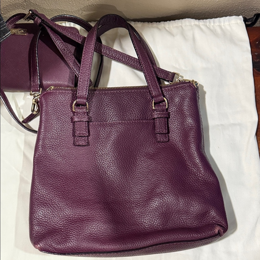Kate Spade Plum Shoulder Bag - Picture 7 of 7